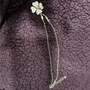 Brighton Clover Heart Pendant Necklace – Life, Love, Luck, Faith
